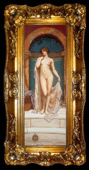 framed  John William Godward Venus at the Bath, ta009-2